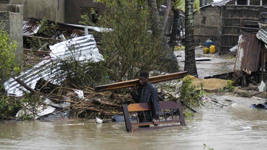 INAM alerta para a ocorrência de uma tempestade tropical em Nampula e Cabo Delgado