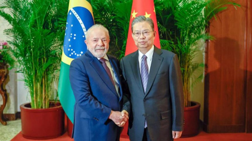 Brasil quer trabalhar com a China para “equilibrar geopolítica mundial” e ampliar trocas comerciais