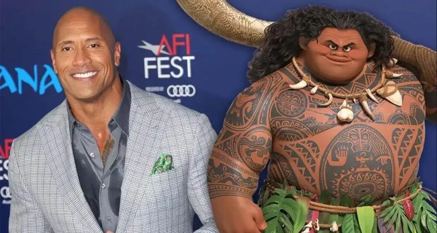 Dwayne Johnson confirma versão “live action” do filme de animação “Moana”