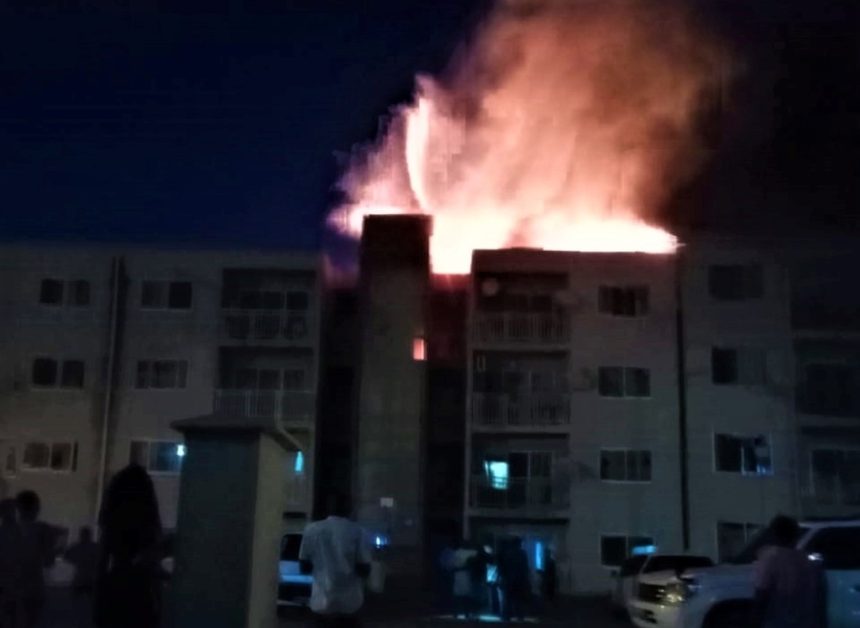 Cidade de Maputo: Incêndio consome apartamento da Vila Olímpica no Zimpeto