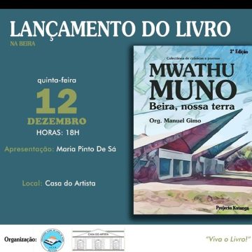 Jovens escritores lançam a segunda edição do livro que homenageia a cidade da Beira