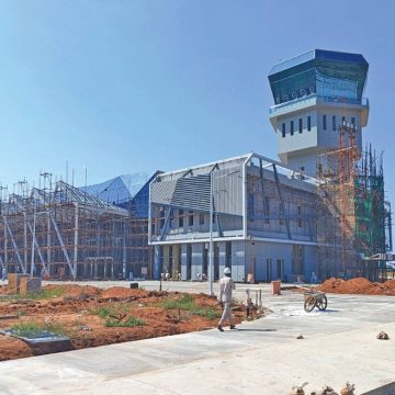 Obras de construção do Aeroporto de Chongoene executadas em 80%
