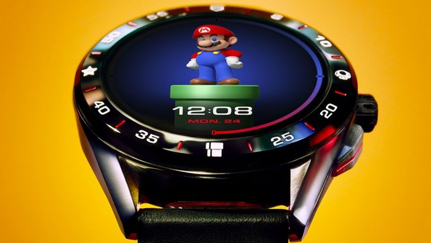 TAG Heuer lança edição limitada de smartwatch inspirado no Super Mario