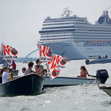 Veneza deixa de receber navios de cruzeiro a partir de Agosto