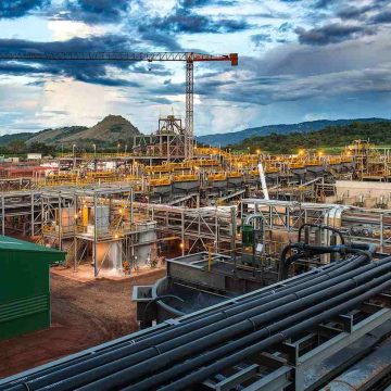 Inhambane: Construção da unidade de produção de gás avança significativamente