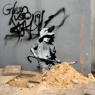 Banksy: Obra de arte leiloada nos EUA