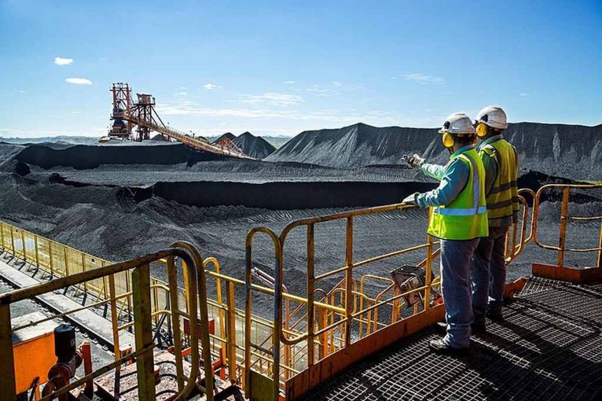 Vale atinge um recorde de milhão de toneladas de carvão em outubro