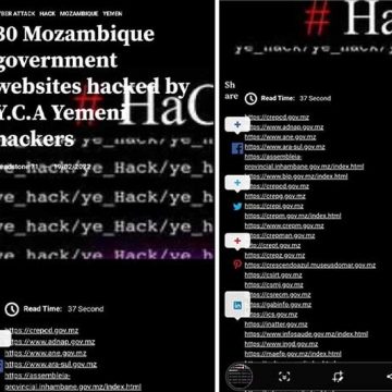 “Hackers” sequestram sites moçambicanos. Que informações procuravam?