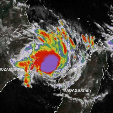 Dingane: INAM alerta para novo sistema tropical que se formou na bacia do Oceano Índico