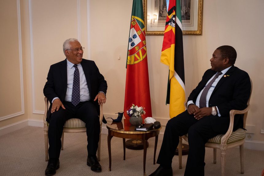 Primeiro-ministro português António Costa participa em Maputo na V Cimeira Luso-Moçambicana