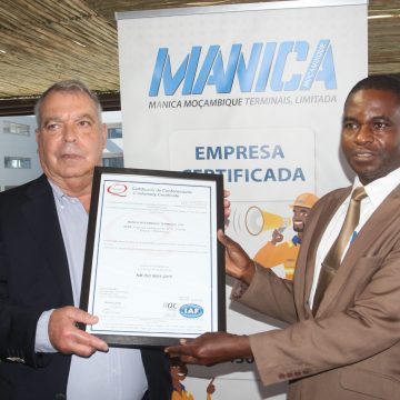Manica recebe certificado do ISO 9001-2015