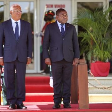 António Costa termina hoje visita oficial de dois dias a Moçambique