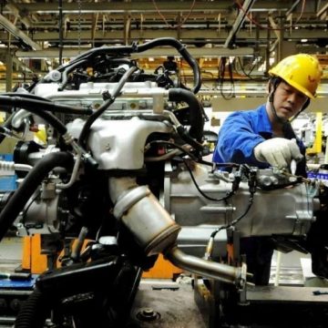 Produção industrial chinesa cresce 3,7% em Julho