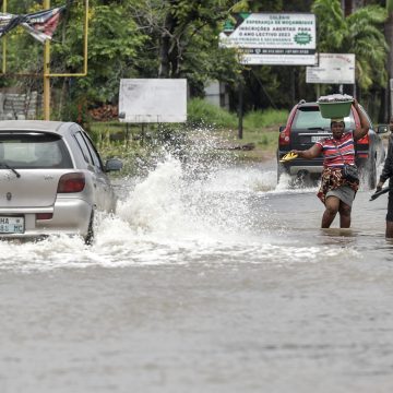 Chido ameaça inundações urbanas e erosão em três capitais provinciais