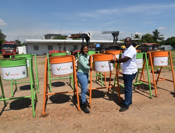 Vulcan oferece tambores para depósito de lixo em Moatize