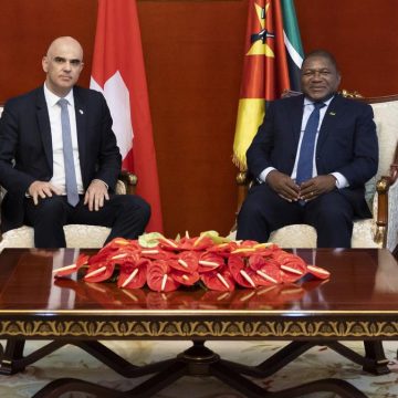 Presidente suíço reafirma apoio a Moçambique em projectos de desenvolvimento