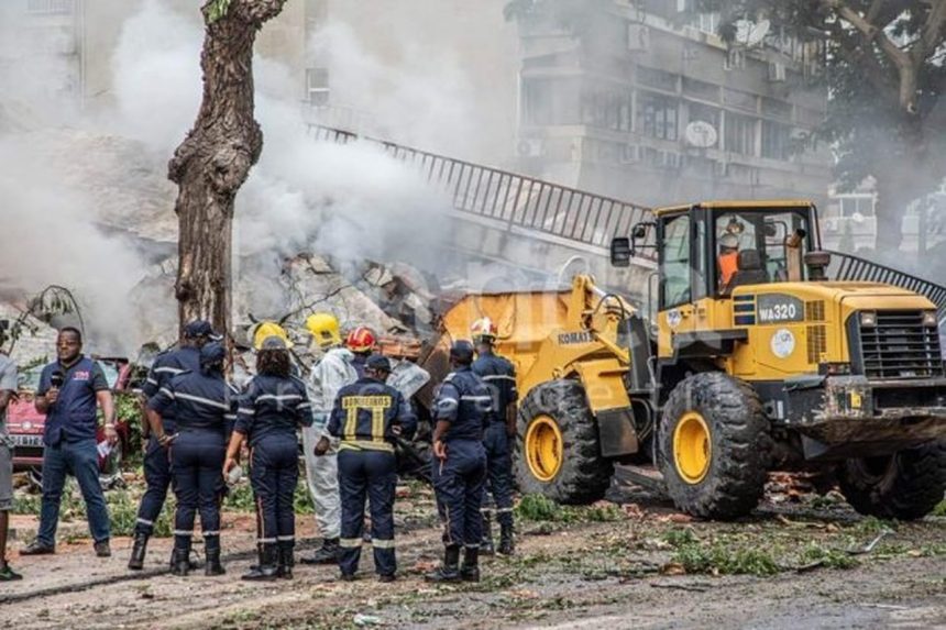 Angola: Prédio “Bonança” desaba em Luanda