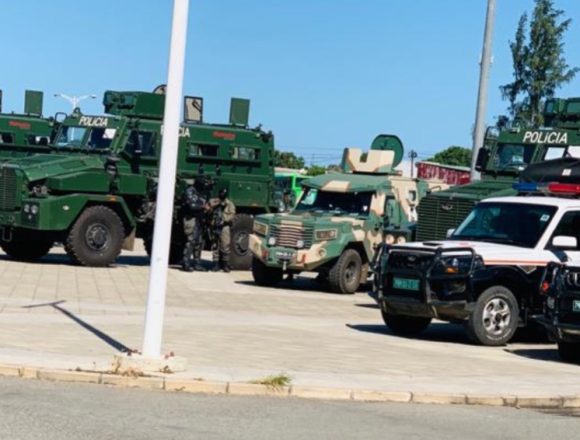 Jogo Moçambique/Senegal: PRM fortemente armada já está no ENZ para controlar os ânimos