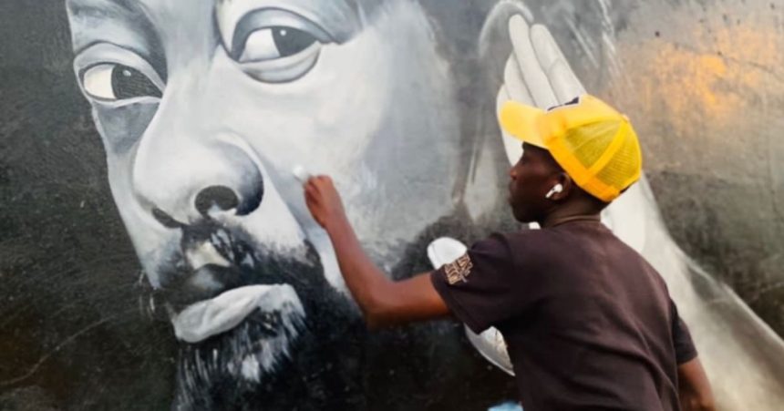 Mural em homenagem ao rapper Azagaia inaugurado em Bissau