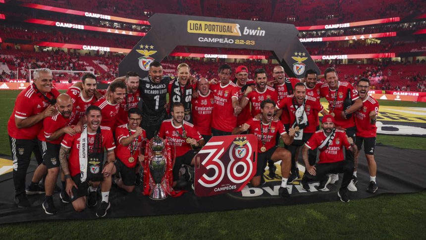 Benfica é campeão após quatro anos