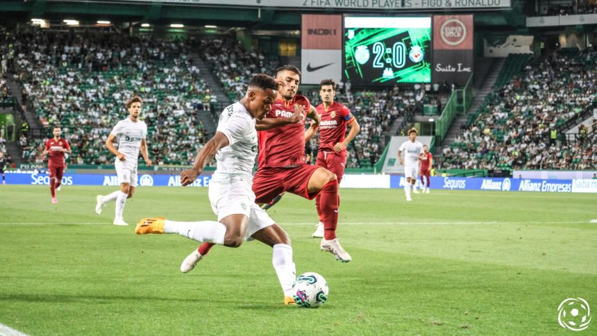 Taça de Portugal: Moçambicano Geny Catamo “carrega” Sporting de Lisboa para fase seguinte