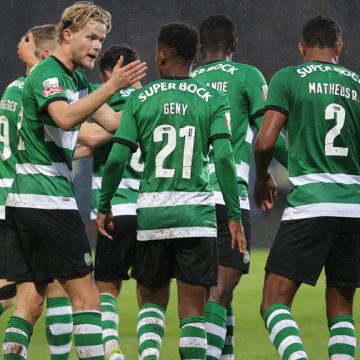 Sporting de Geny Catamo nas meias-finais da Taça de Portugal