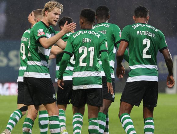 Sporting de Geny Catamo nas meias-finais da Taça de Portugal