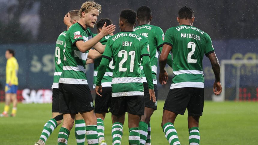 Sporting de Geny Catamo nas meias-finais da Taça de Portugal