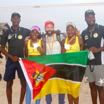 Voleibol de praia: Vanessa Muianga e Ana Paula conquistam prata nos Jogos Africanos de Acra 2023