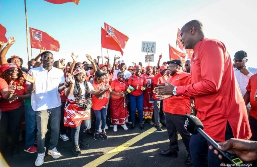 Filipe Nyusi desafia camaradas a “carregar” Chapo rumo à vitória nas eleições de Outubro próximo