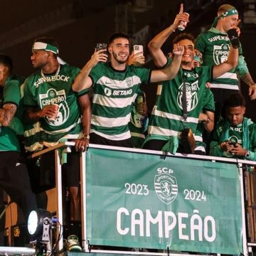 Geny Catamo sagra-se campeão de Portugal pelo Sporting
