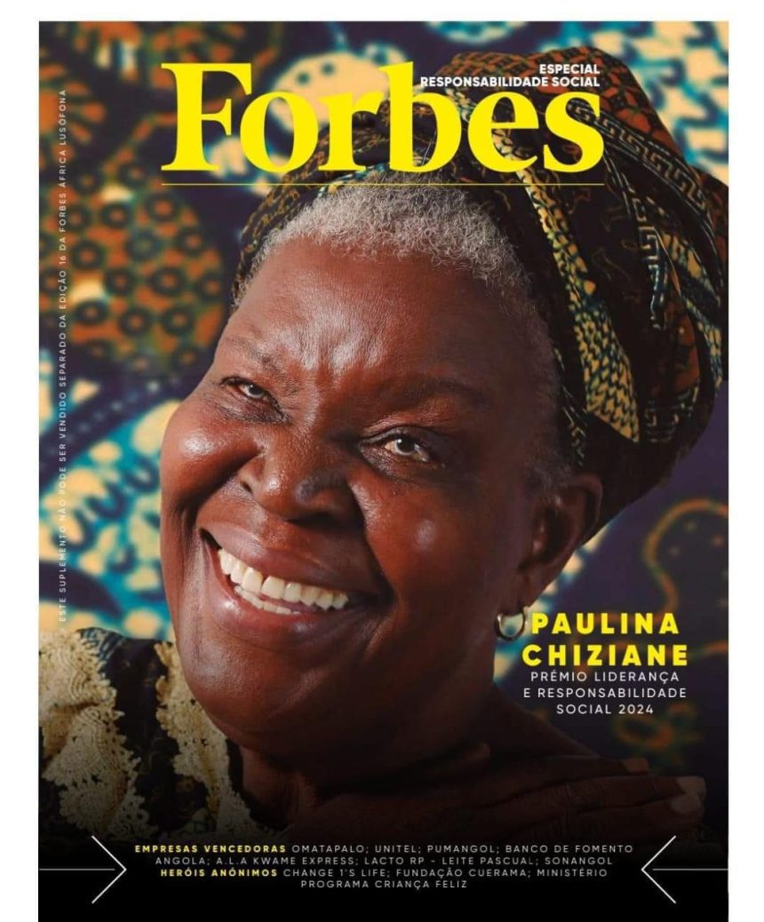 Paulina Chiziane  homenageada pela “Forbes”