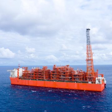 Coral Sul FLNG atinge a produção de 5 milhões de toneladas de GNL