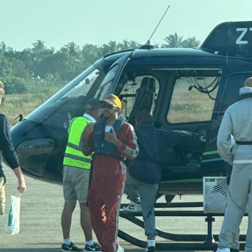 Lewis Hamilton está de férias em Bazaruto, Inhambane