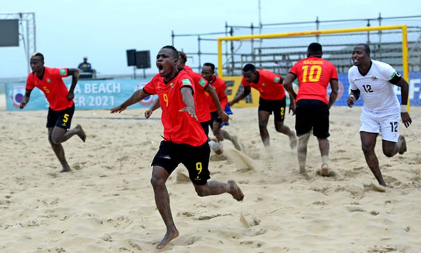 Futebol de Praia: Moçambique no grupo do Senegal, Maláui e Mauritânia