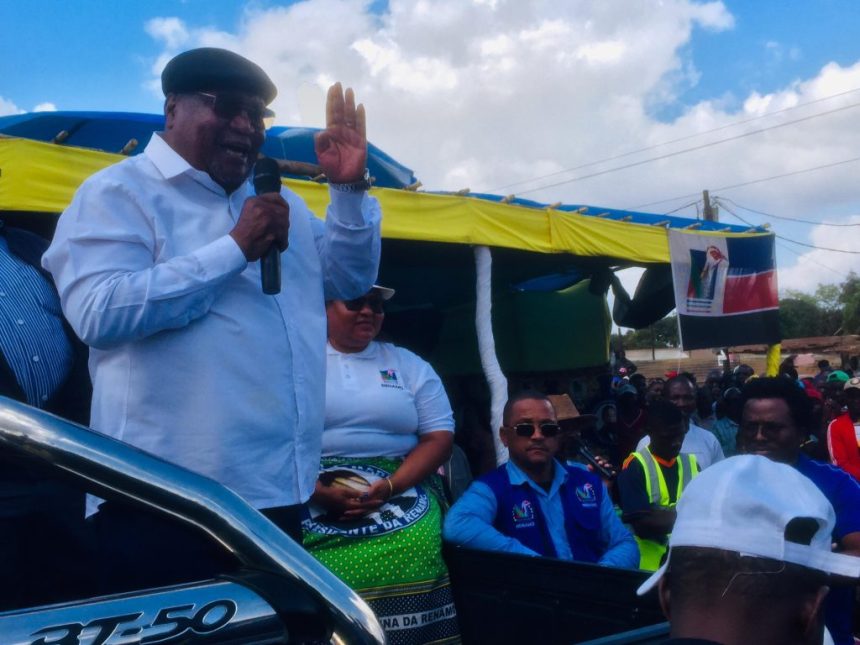 Marcha e comício popular marcam primeiro dia da campanha eleitoral de Ossufo Momade