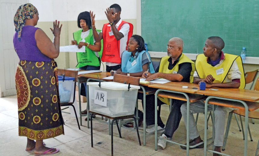 Maputo: Polícia diz que votação decorreu no ambiente calmo