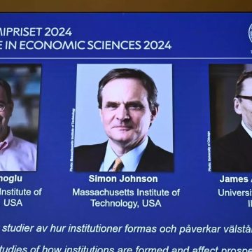 Economistas ganham Prémio Nobel por identificarem razões de desigualdade entre Estados