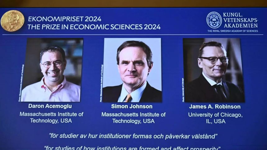 Economistas ganham Prémio Nobel por identificarem razões de desigualdade entre Estados