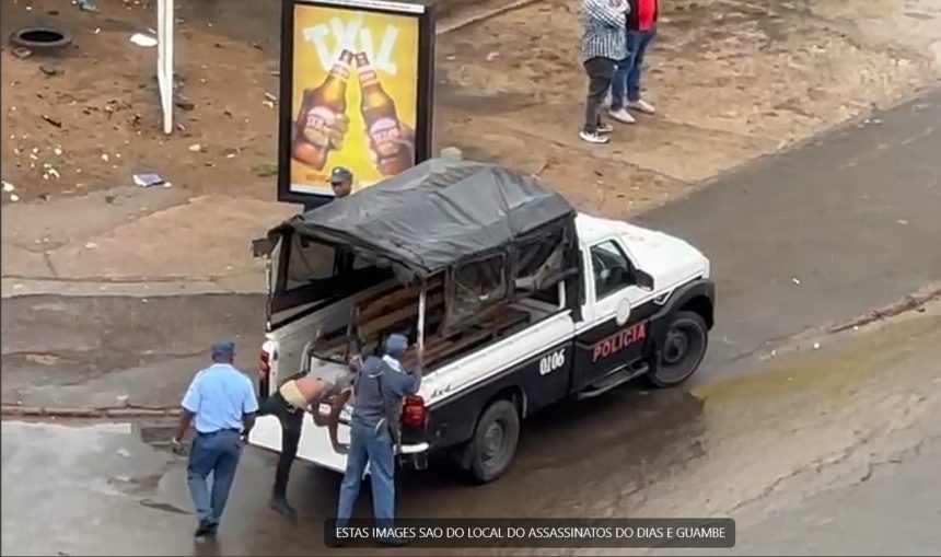 PRM lança gás lacrimogénio para expulsar manifestantes do local de concentração. Há detidos