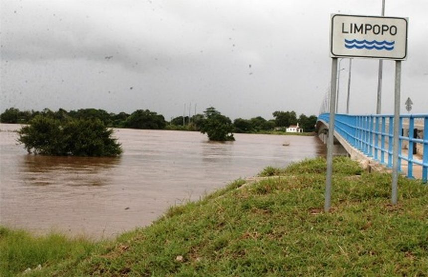 Sitiadas seis mil pessoas devido à subida do nível das águas do Limpopo