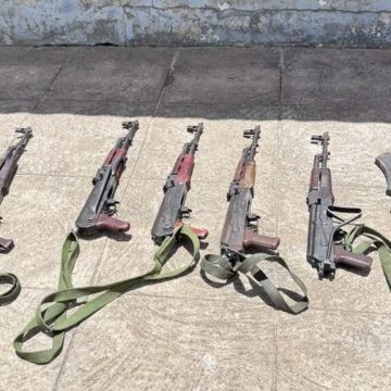 PRM recupera seis armas roubadas durante manifestações em Nampula