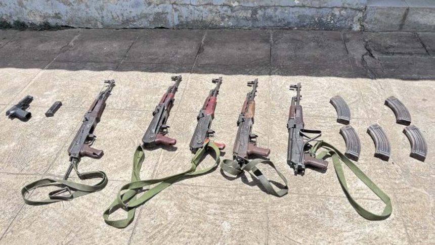 PRM recupera seis armas roubadas durante manifestações em Nampula