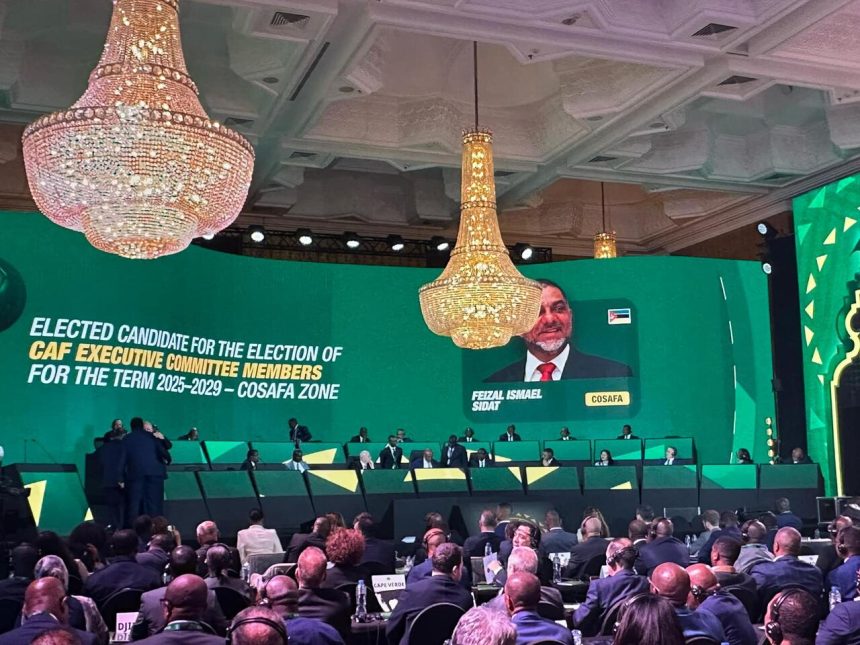 Feizal Sidat eleito membro do comité executivo da CAF