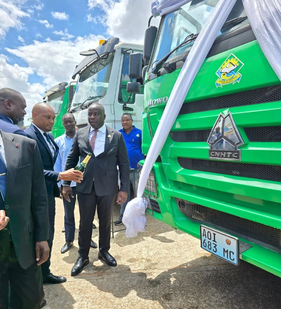 Município da Matola ganha novos meios de trabalho no dia do seu aniversário