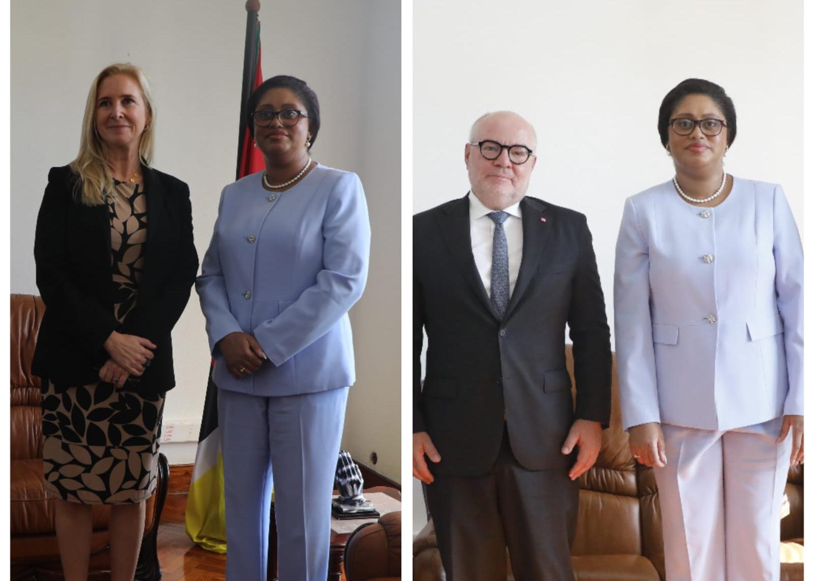 Ministra das Finanças e UNICEF reforçam parceria após apelo de USD 187 milhões para cheias
