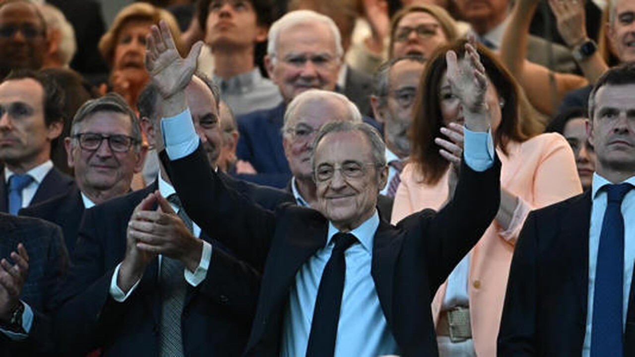 Florentino Pérez reeleito presidente do Real Madrid