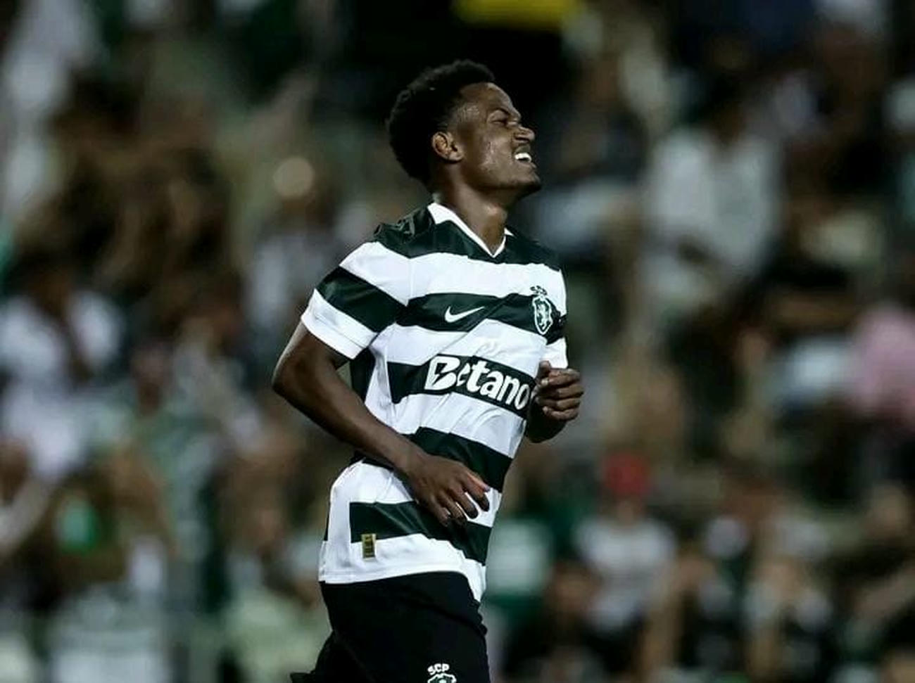 Geny Catamo factura pelo segundo jogo consecutivo na goleada do Sporting no Algarve