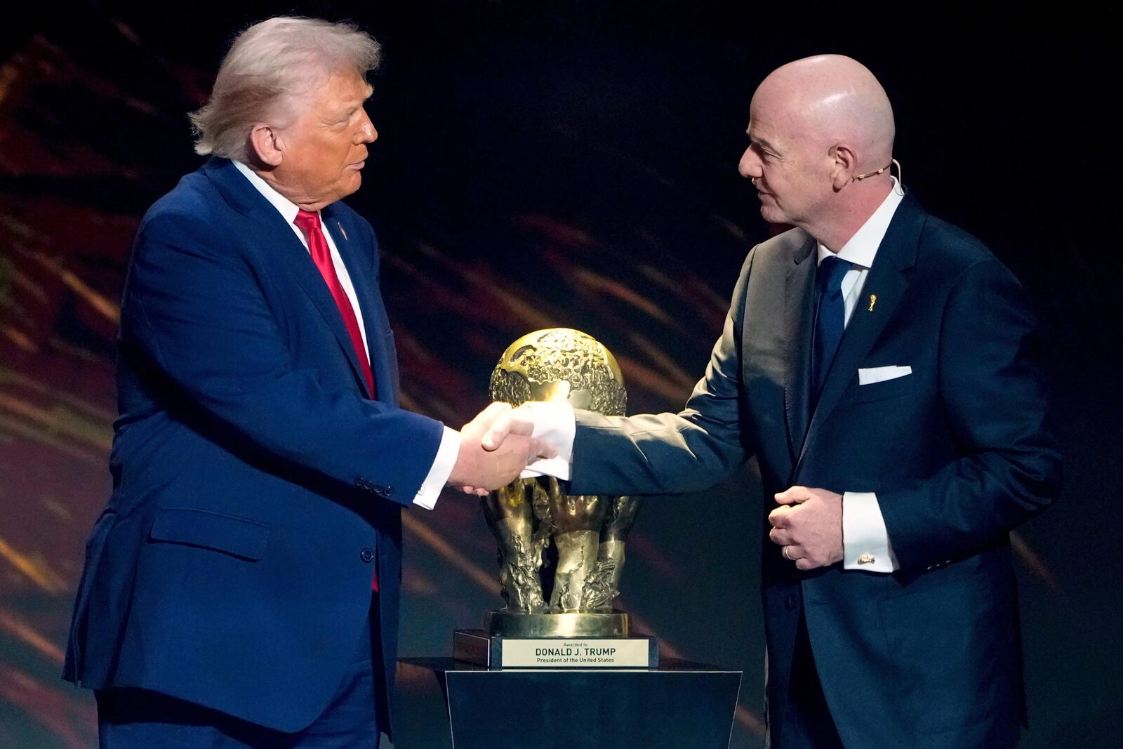 Trump confirmado para a final da Copa do Mundo no próximo domingo