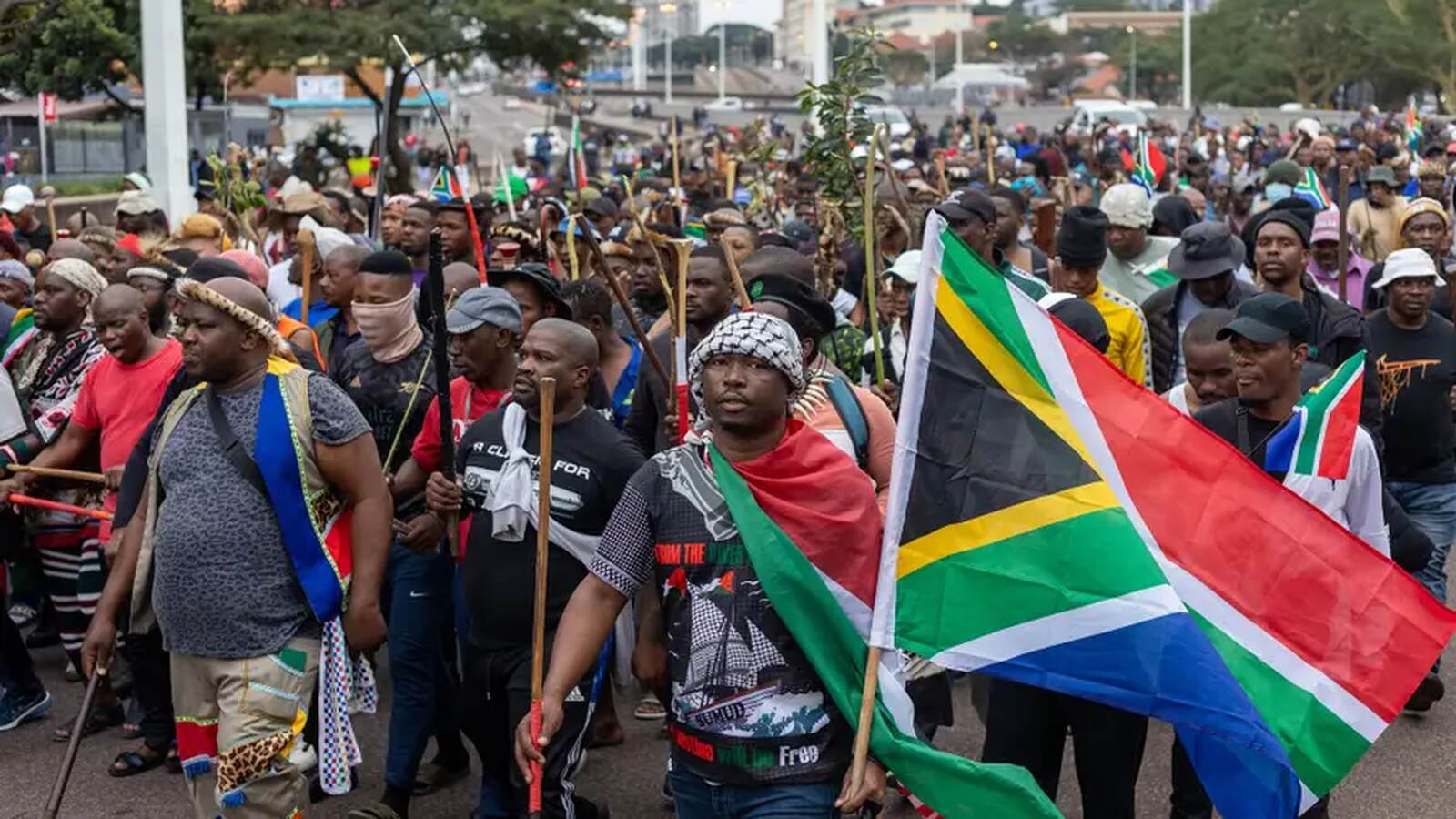 Movimento “March and March” denuncia mandado de detenção iminente dos seus líderes e acusa governo sul-africano de perseguição política